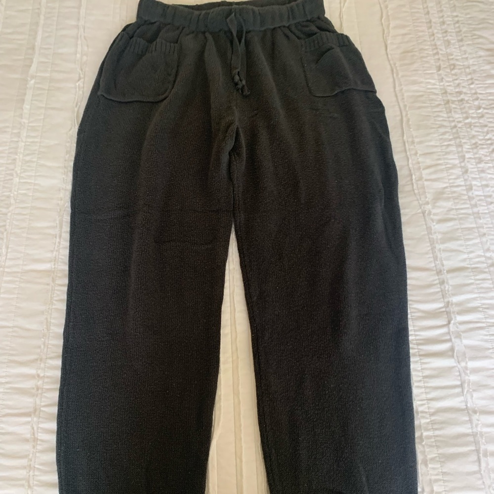 Navy sweatpants
